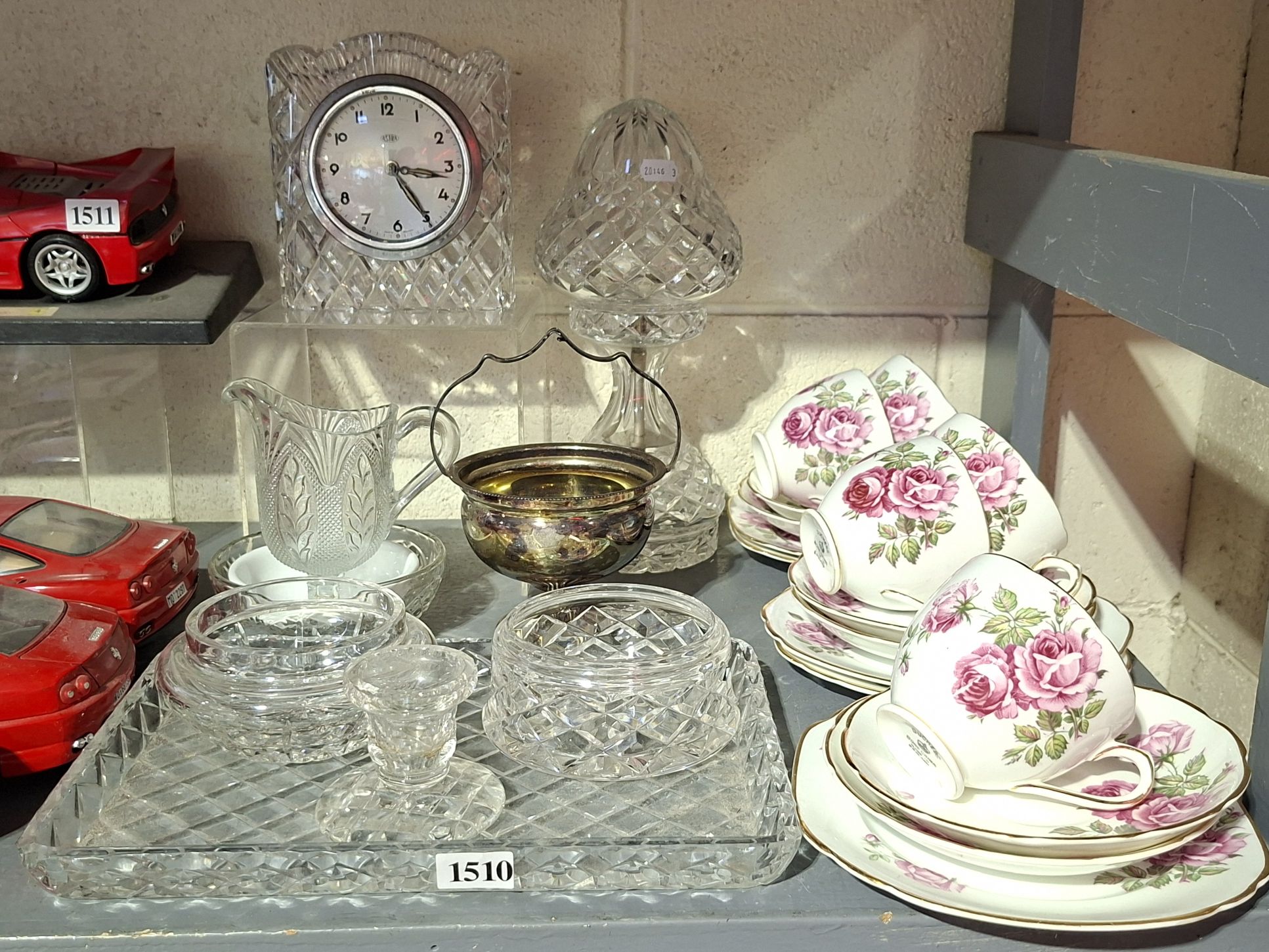 Silverplate, Crystal And Bone China