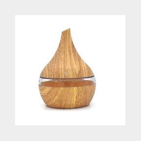Wood Grain Ultrasonic Auto Shut-off Aromatherapy Oil Diffuser - Yellow | SJ 51677/170 B9 (S2) | AS B2 (S4)-.