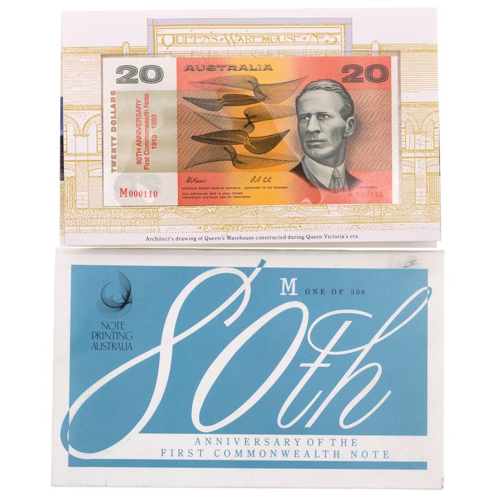 Fraser/Cole, Twenty Dollars, 1993, UNC