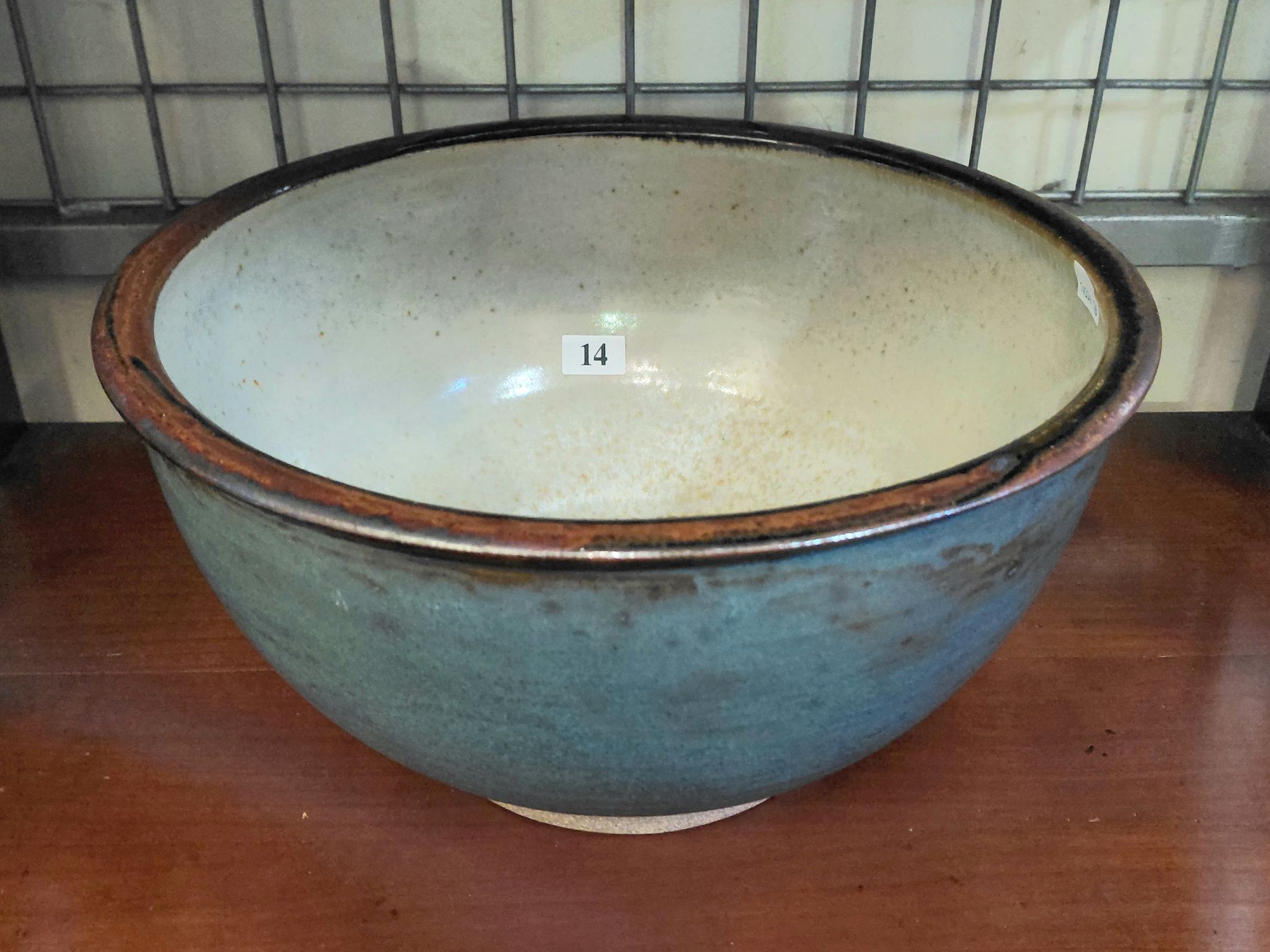 14 · STUDIO POTTERY BOWL
