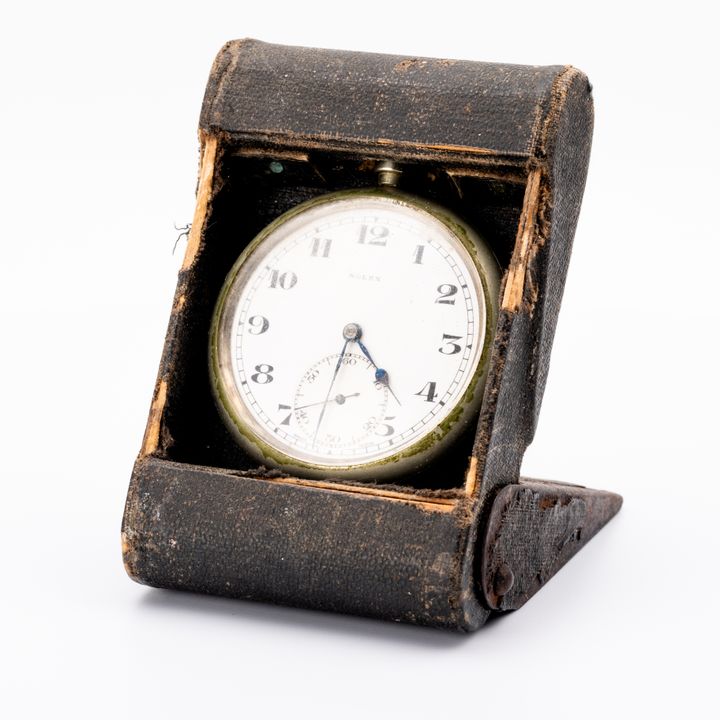 Rolex Nickel Military Pocket Watch, Circa 1940s
