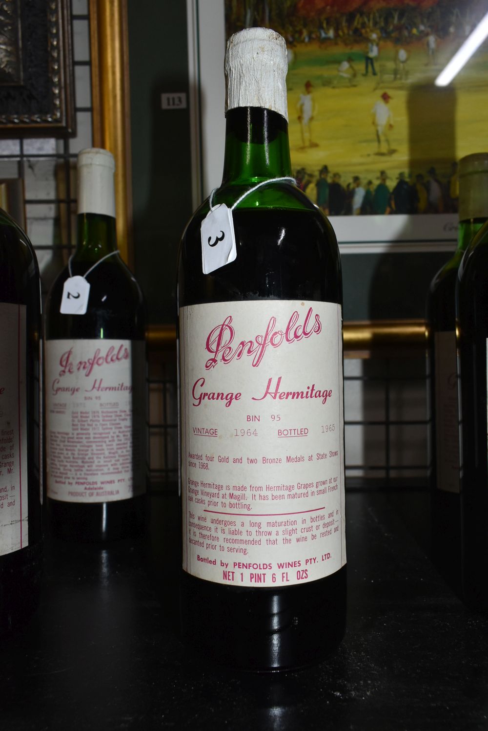PENFOLDS GRANGE HERMITAGE Small and Whitfield