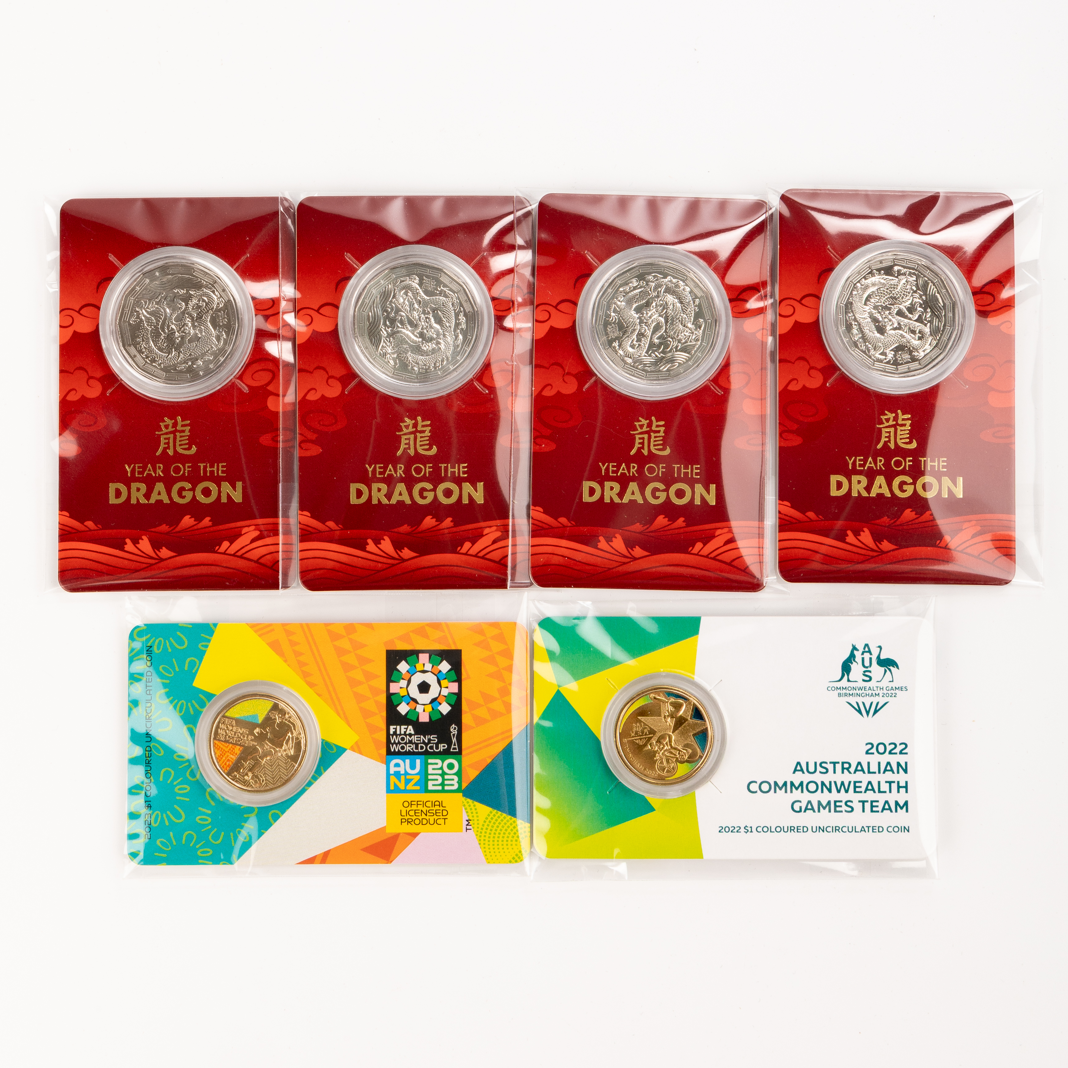141 · RAM - Miscellaneous Commemorative, Fifty Cents - One Dollar, 2022 - 2024,  UNC