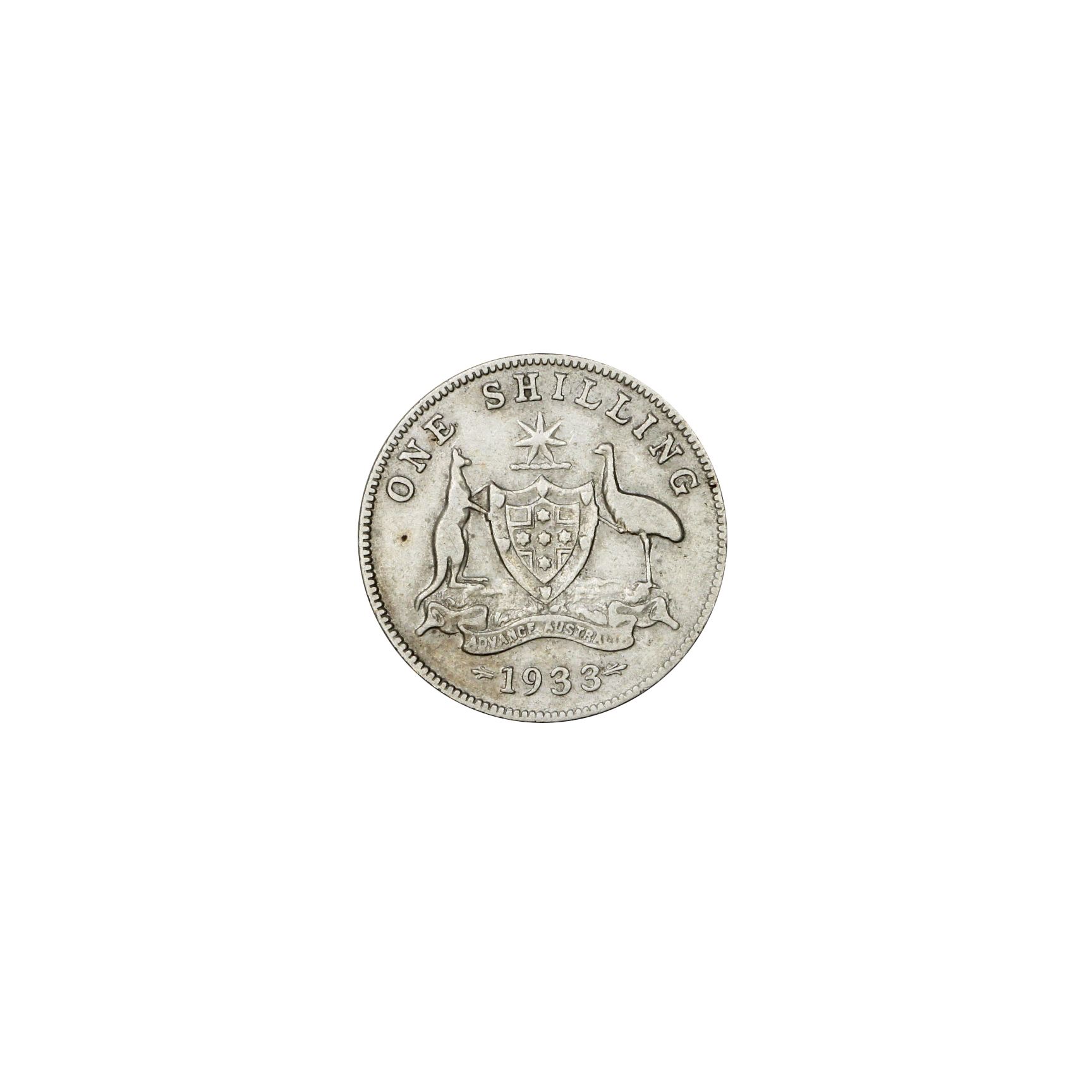 1010. · George V, Shilling, 1933, VG
