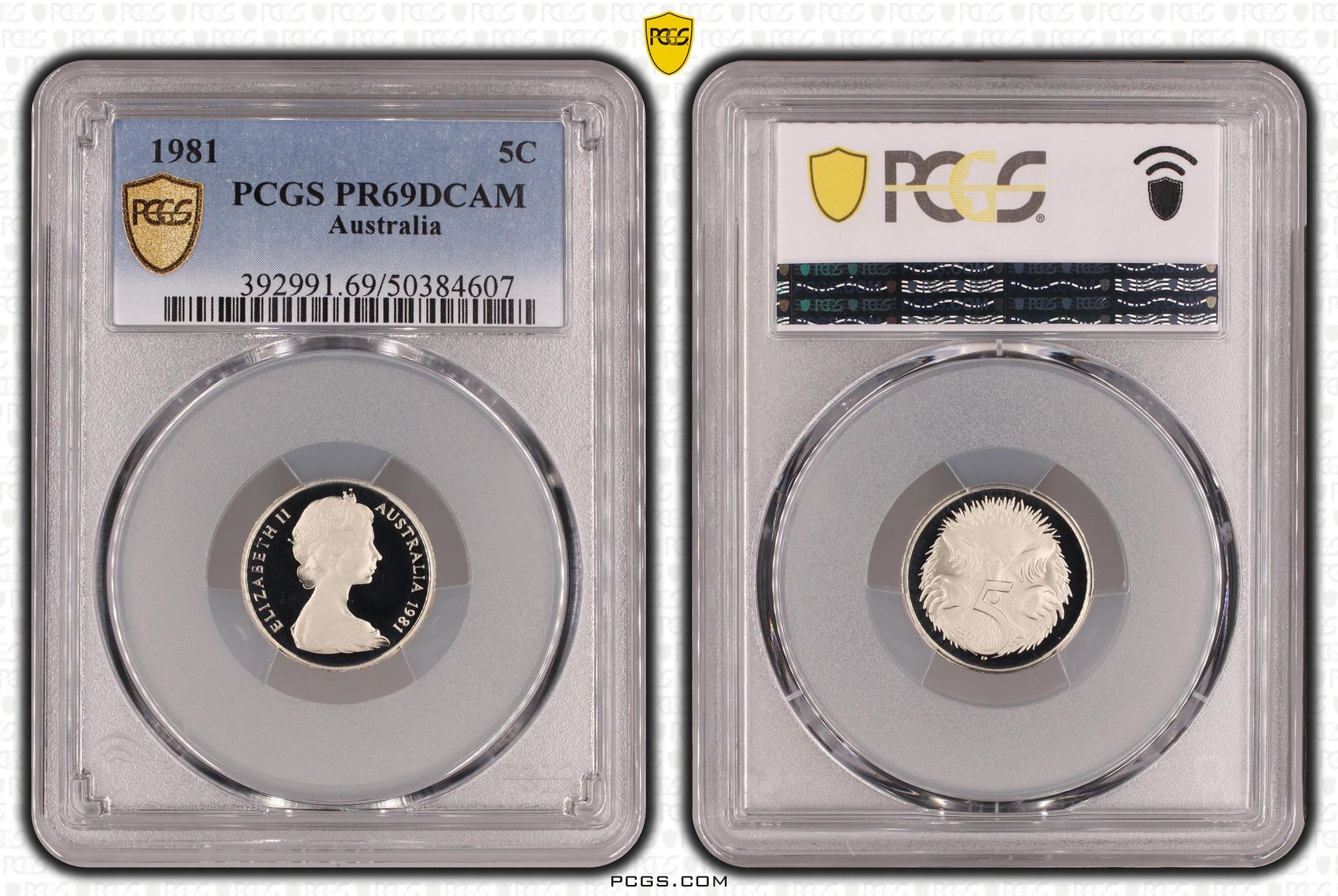 Five Cent, 1981, PCGS PR69DCAM