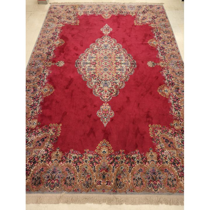 Vintage Karastan Kirman Oriental Room Size Rug 10'x14'
