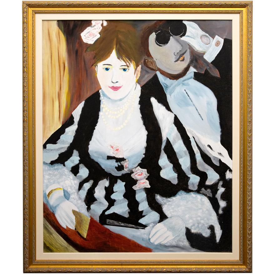 France, 'At the opera (after Renoir)'