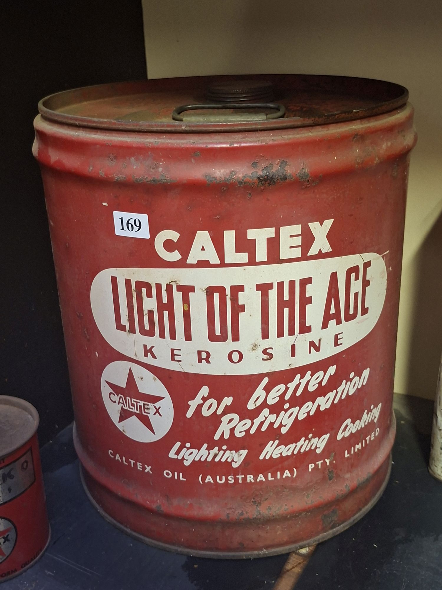 Large Caltex Drum