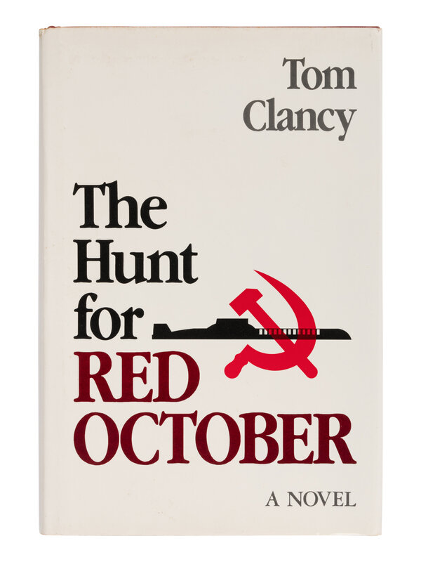 CLANCY, Tom. The Hunt for Red October. FIRST EDITION, IN FIRST ISSUE JACKET. 