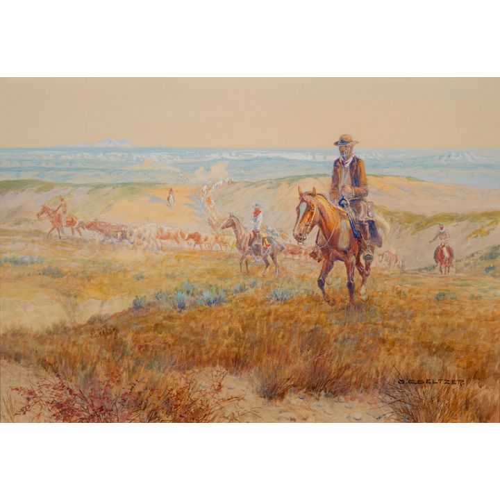 Olaf Seltzer (1877-1957), The Trail Boss