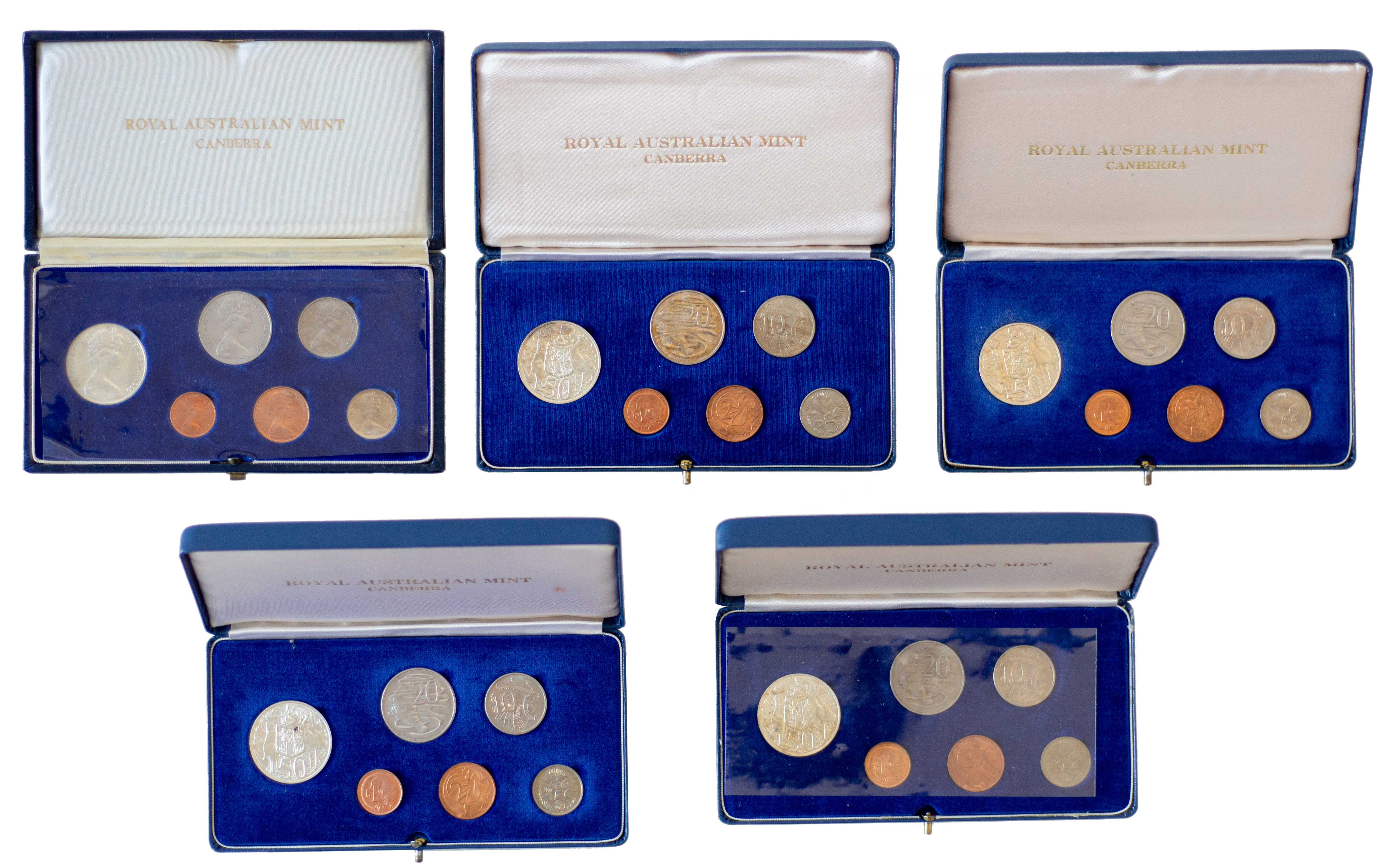 Sets, Elizabeth II, Proof Set, 1966, UNC