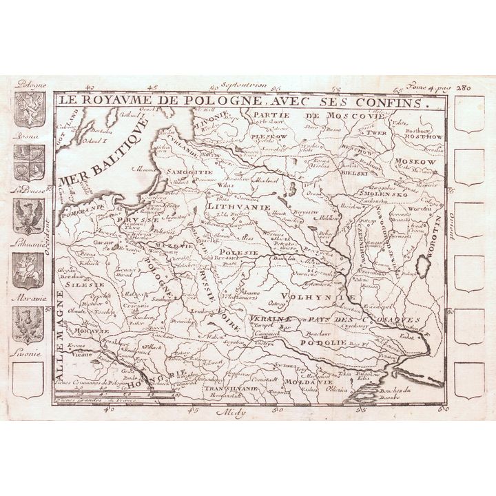 Daniel de la Feuille | Le Royaume de Pologne avec ses confins
