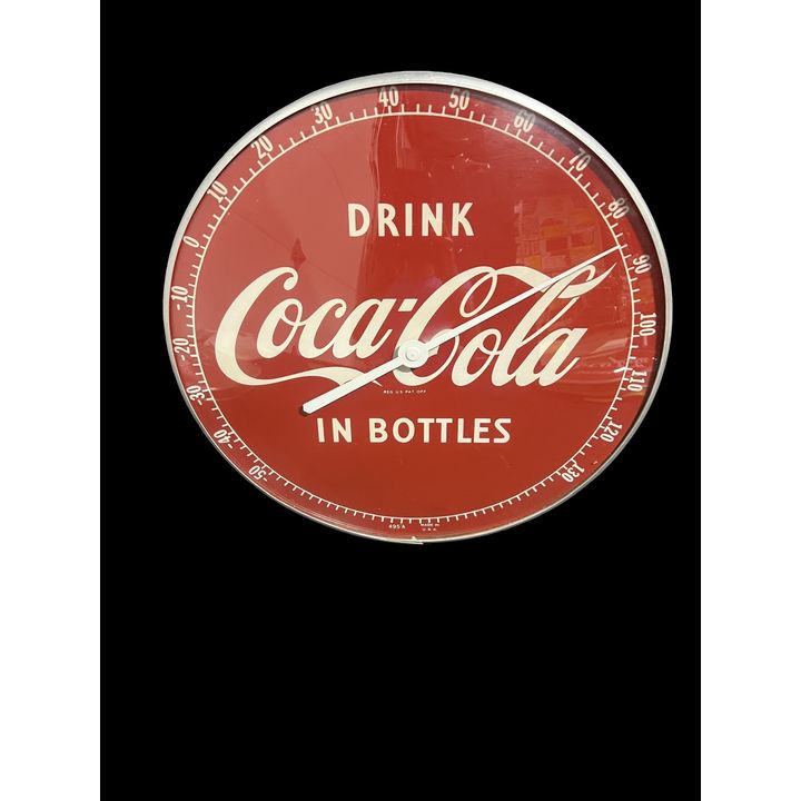 Drink Coca-Cola In Bottles Coke Thermometer