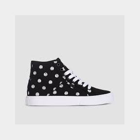 DC Women's Manual Textile SE - Black/Polka Dot - UK 5 | DR 51499/25 B2 (S7)