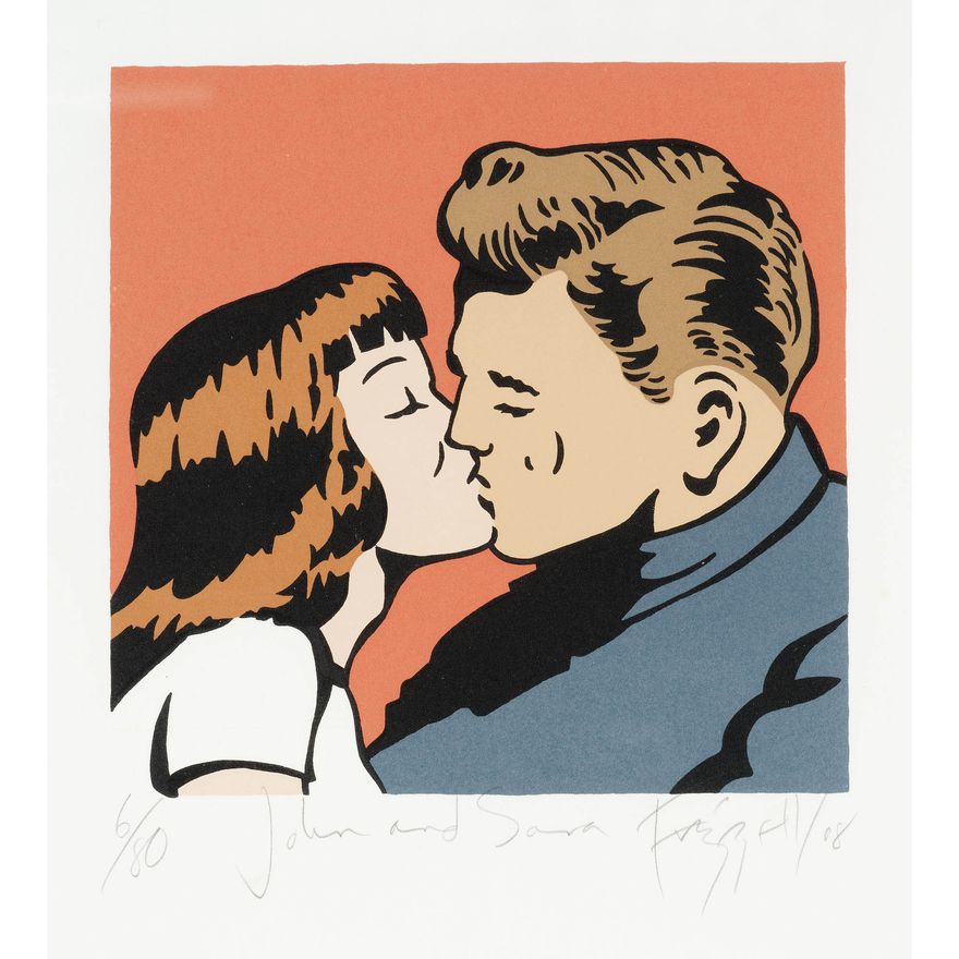 Dick Frizzell 'John and Sara'
