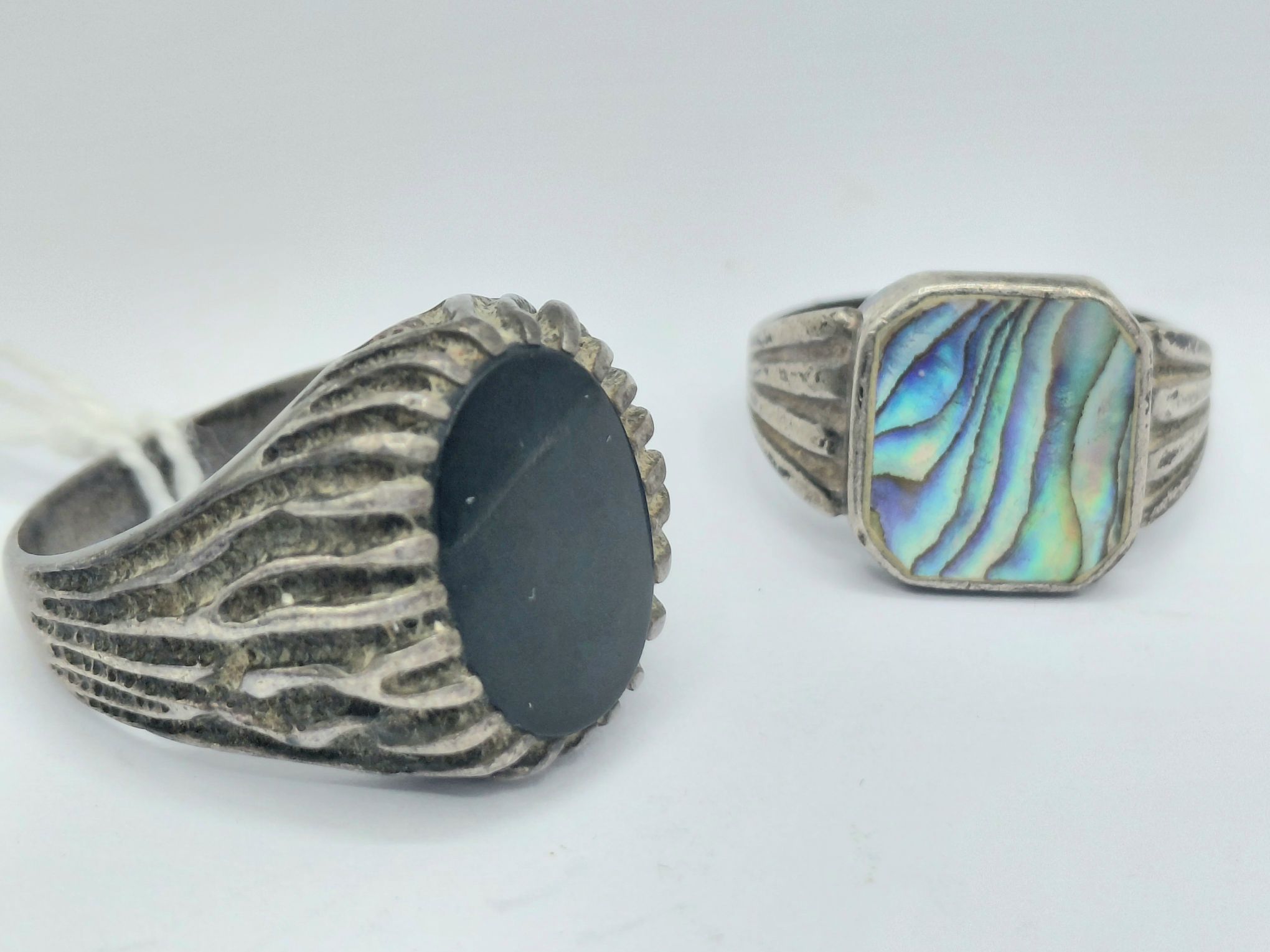 Two Sterling Silver Rings