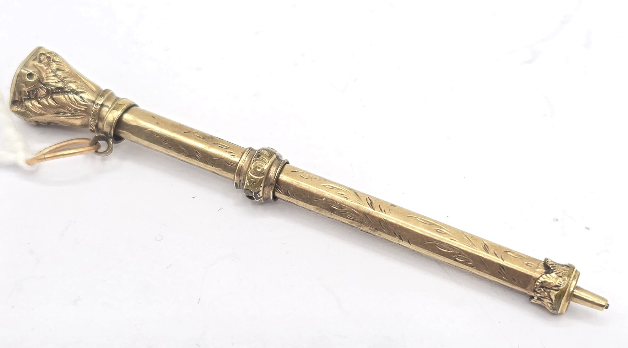 8 · 9CT GOLD PLATED PROPELLING PENCIL