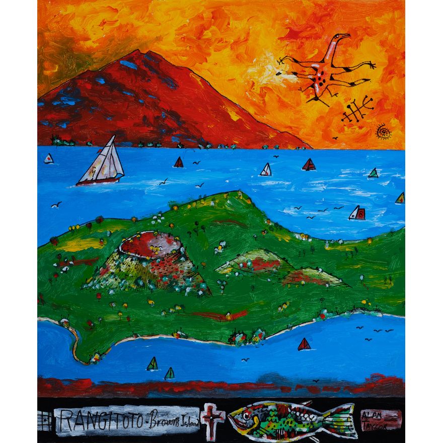Alan Taylor, 'Rangitoto/Brown Islands'