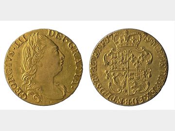 1779 GEORGE III 4TH PORTRAIT GOLD GUINEA