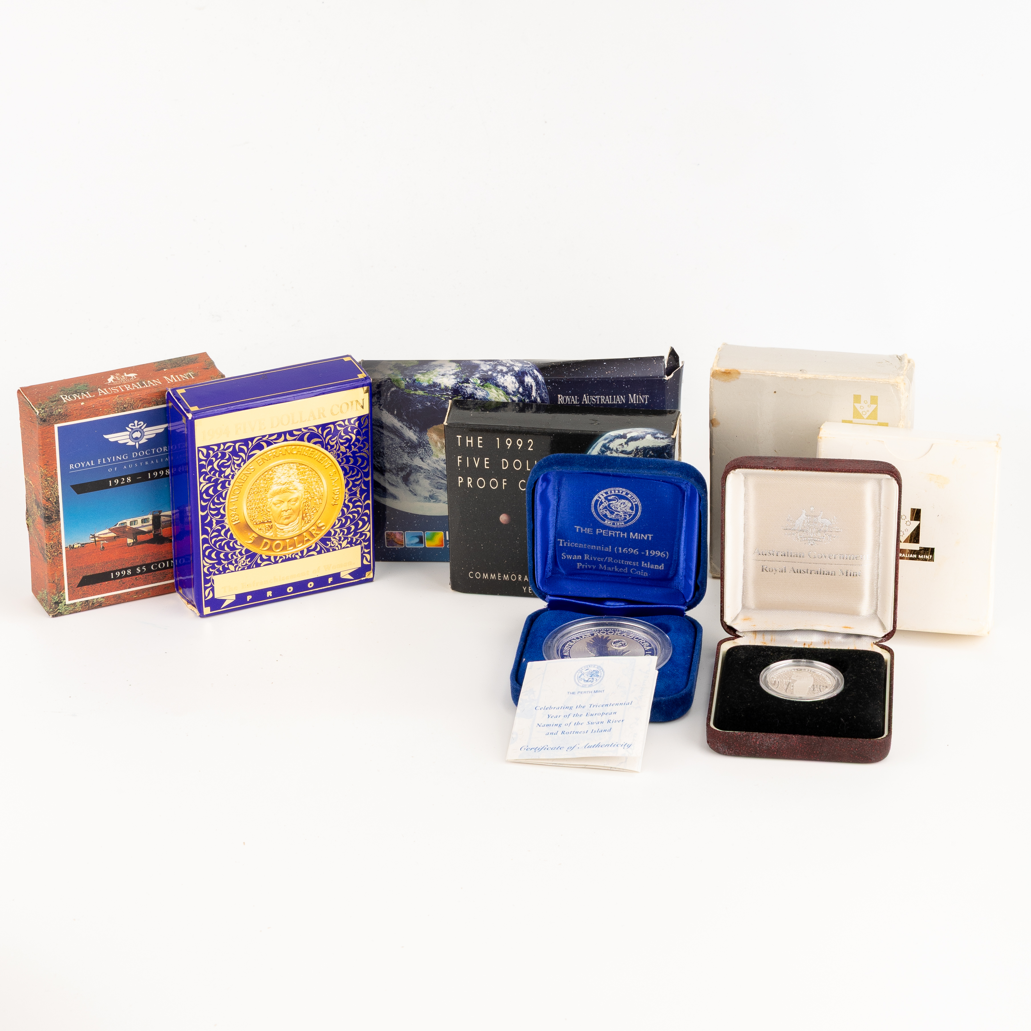 463 · Elizabeth II, RAM - Miscellaneous, One Dollar - Five Dollars, 1984 - 1998, FDC