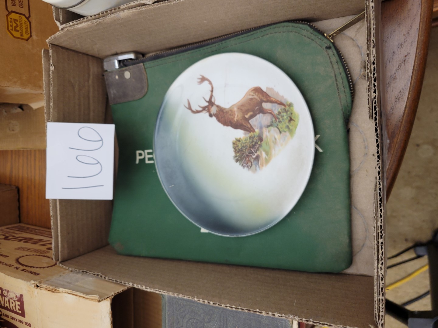 Deer Plate and Cherryvale Bank Bag Midwest Auctions, LLC
