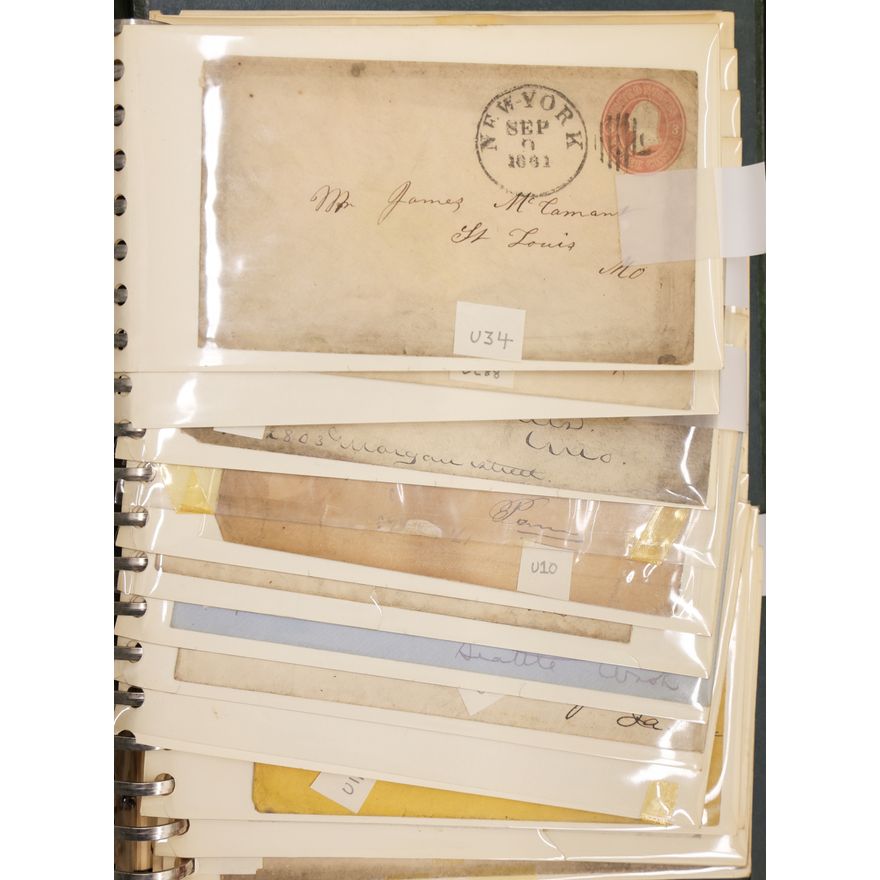 Album of 19th Cent. Cancellation Covers
