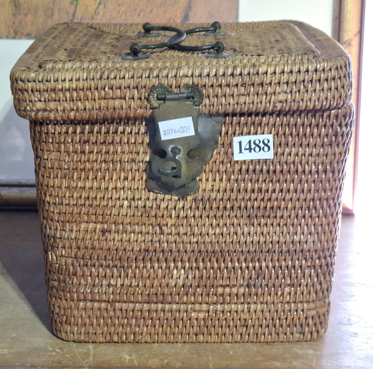 Asian Wicker Basket