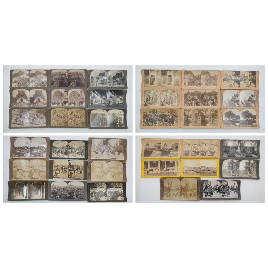 Stereograph Cards (x35)