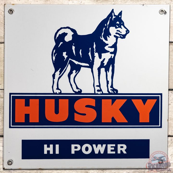 12" Husky Hi Power SSP Pump Plate Sign - 9