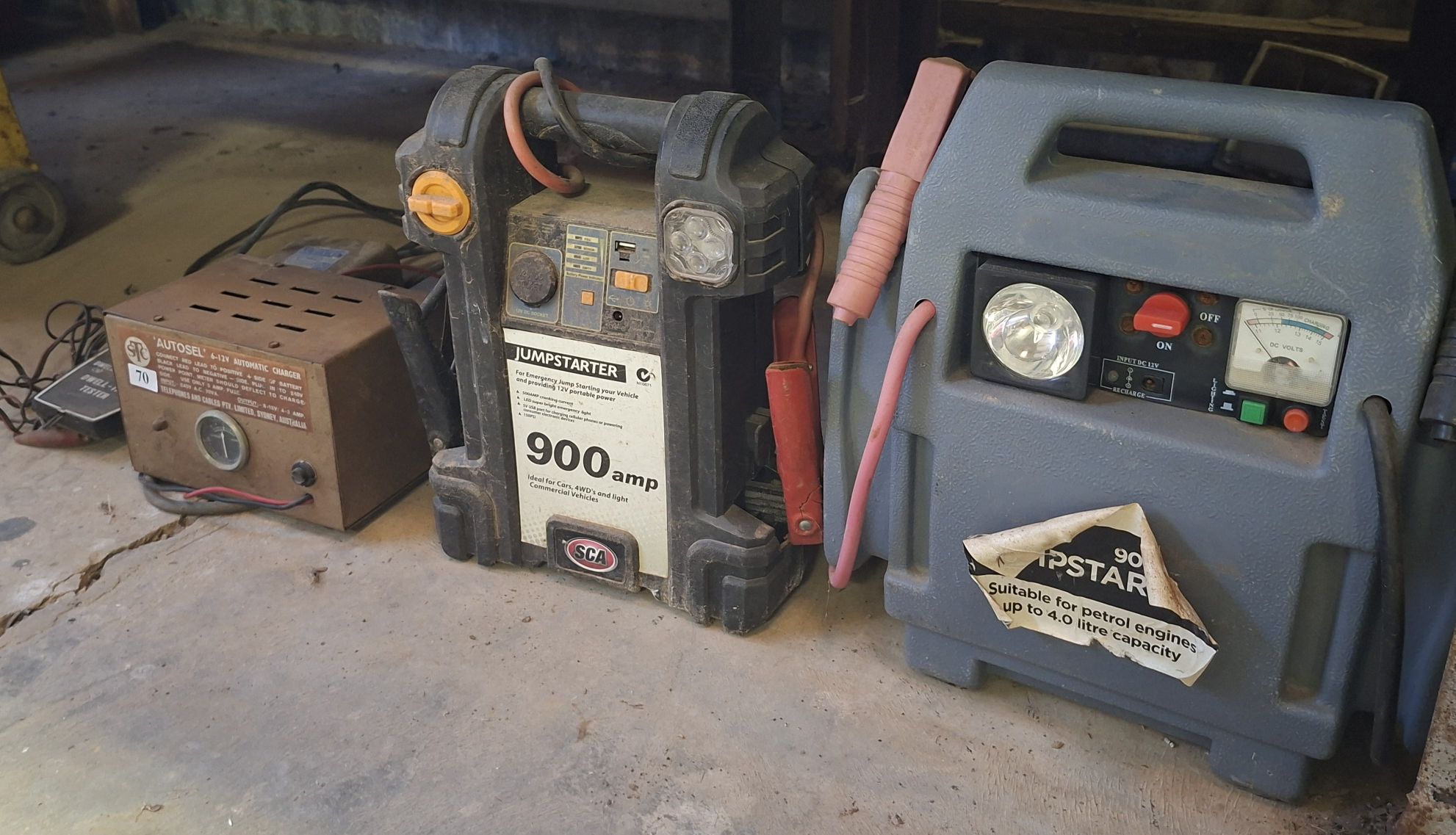 JUMP STARTERS ETC