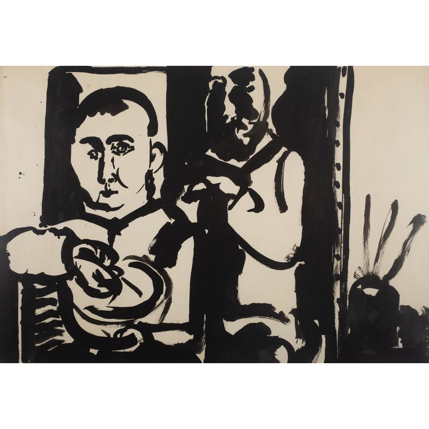 Kiejstut Bereźnicki | W pracowni, 1965 r.