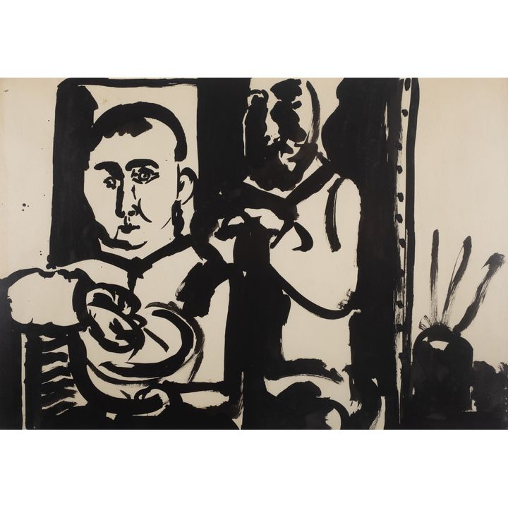 Kiejstut Bereźnicki | W pracowni, 1965 r.