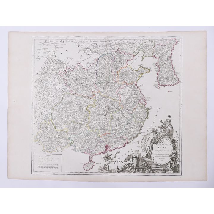 Vaugondy, L'Empire de la Chine. Paris, 1751