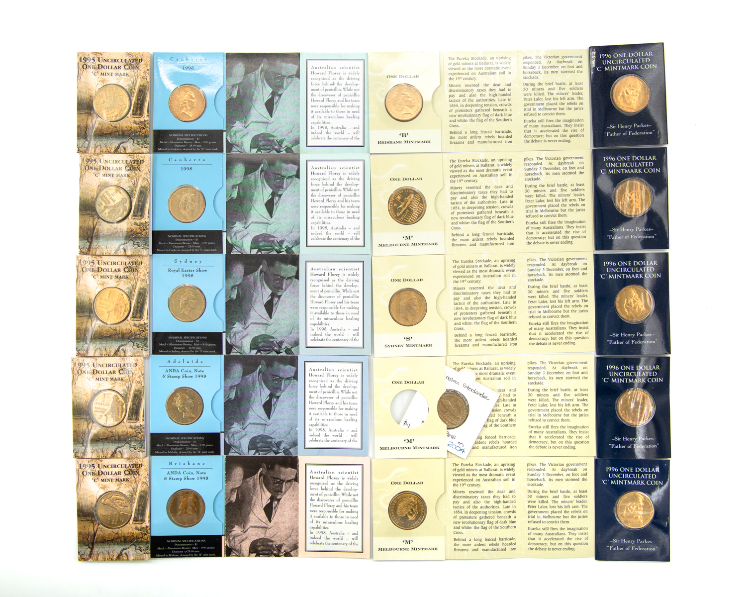Elizabeth II, RAM Commemorative, One Dollar, 1995 - 2004, UNC