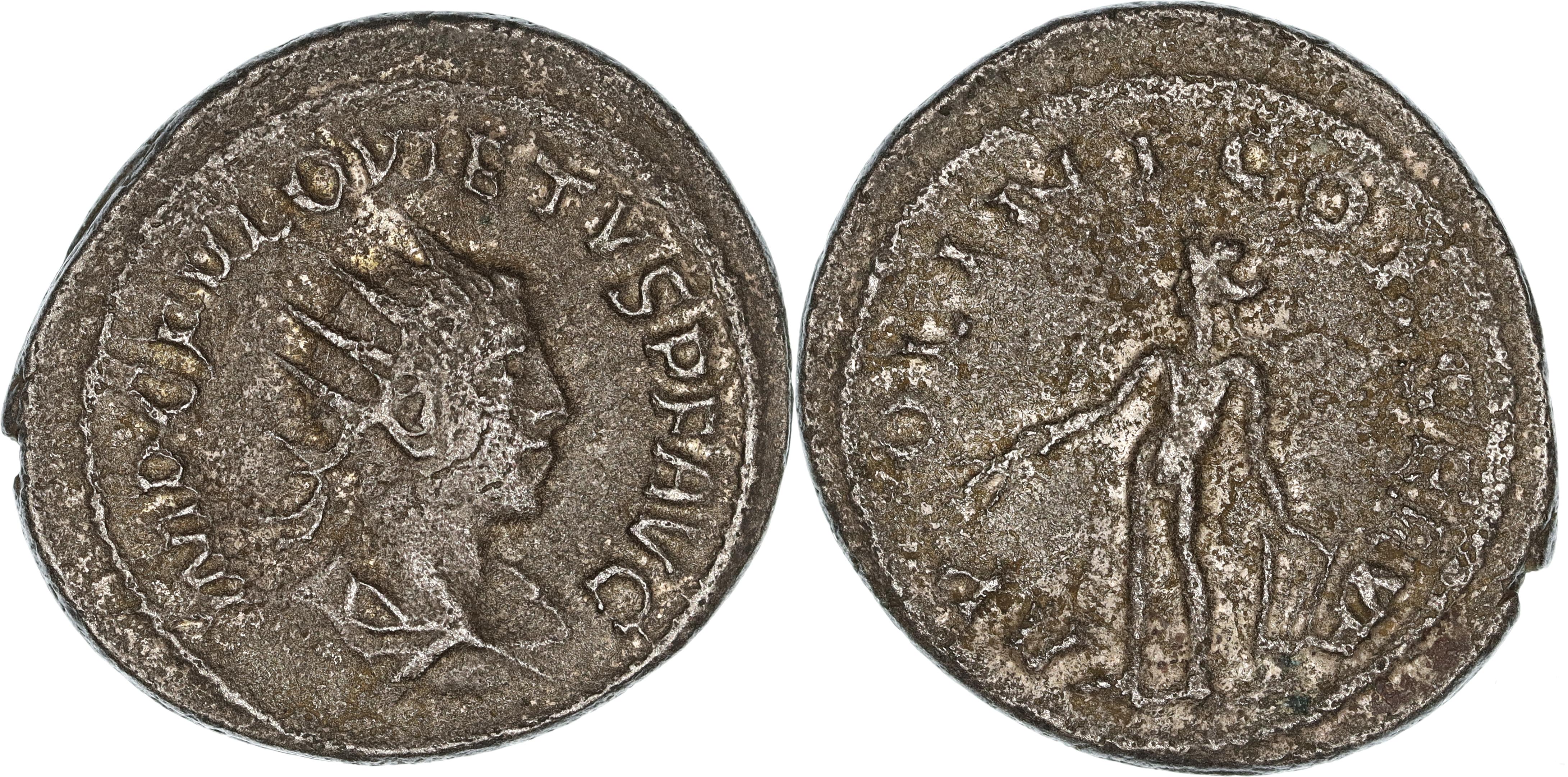 Roman Empire, Quietus, Æ Antoninianus, 260-261 AD, VF