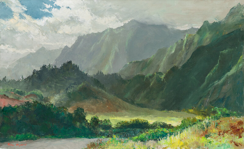 Peter Hayward
(American, 1905-1993)
Storm on the Backside of Oahu