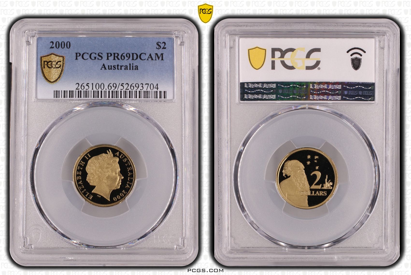Two Dollar, 2000, PCGS PR69DCAM