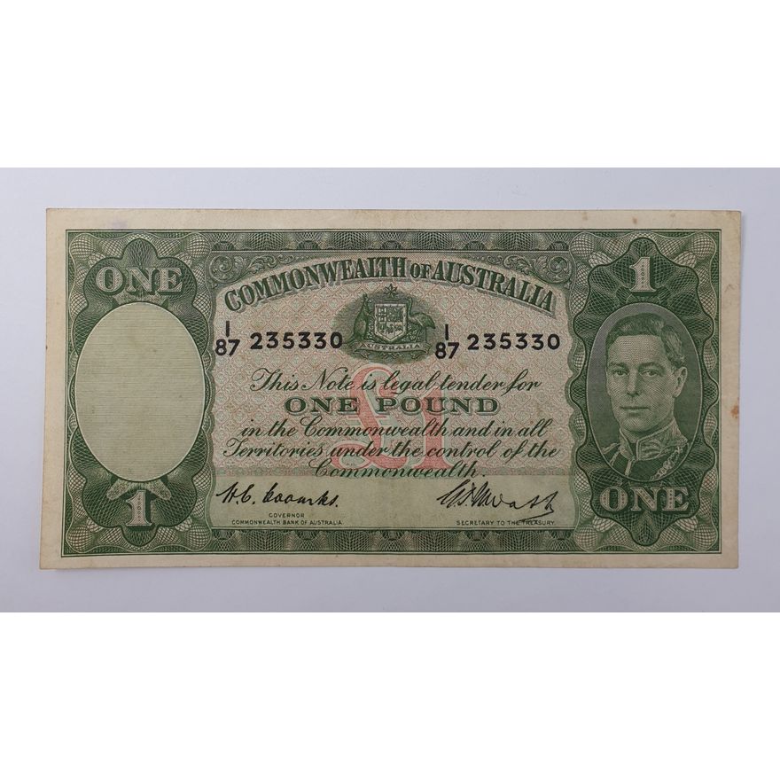 CoA C/W One Pound Note