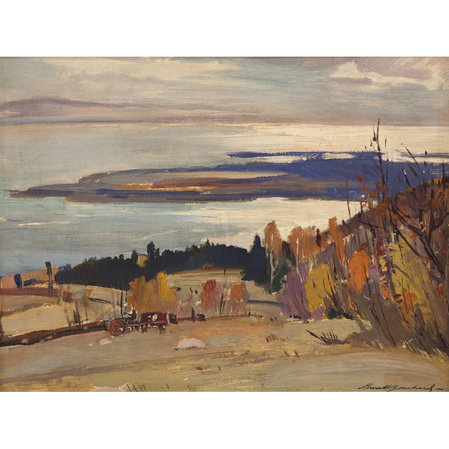 George Lorne Bouchard ''October Morning'' 1952 Oil
