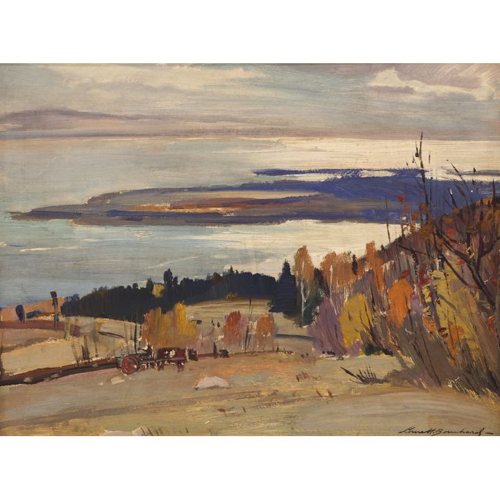 George Lorne Bouchard ''October Morning'' 1952 Oil