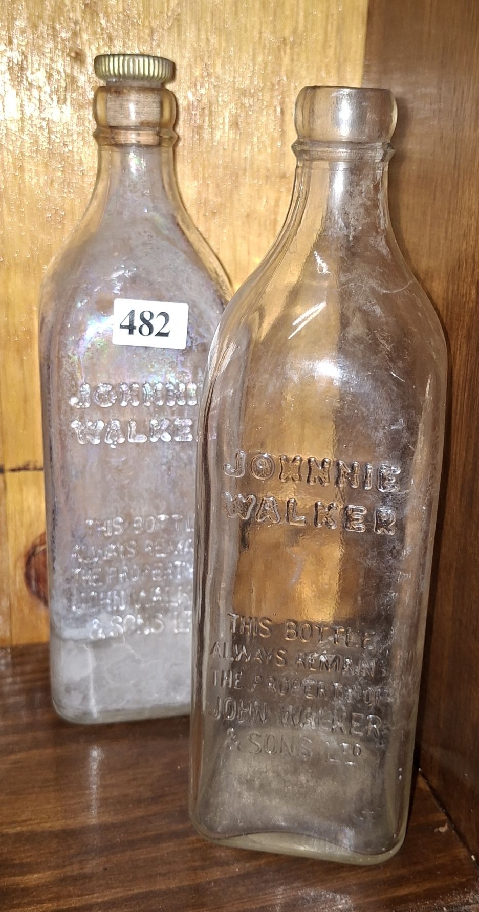 ANTIQUE JOHNNIE WALKER BOTTLES