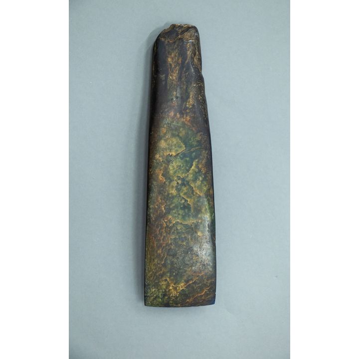 Toki/Adze - Large dark green pounamu toki