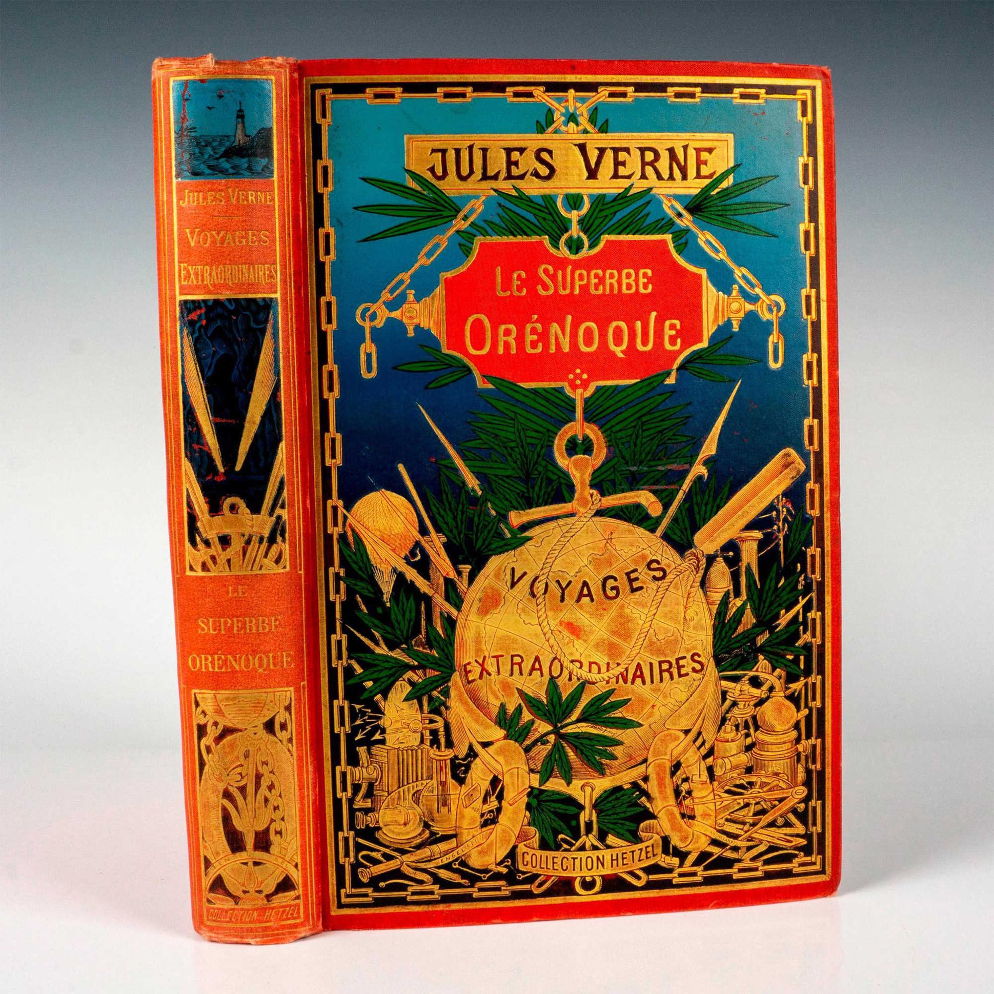 Jules Verne, Le Superbe Orenoque, French Edition Au Globe Dore