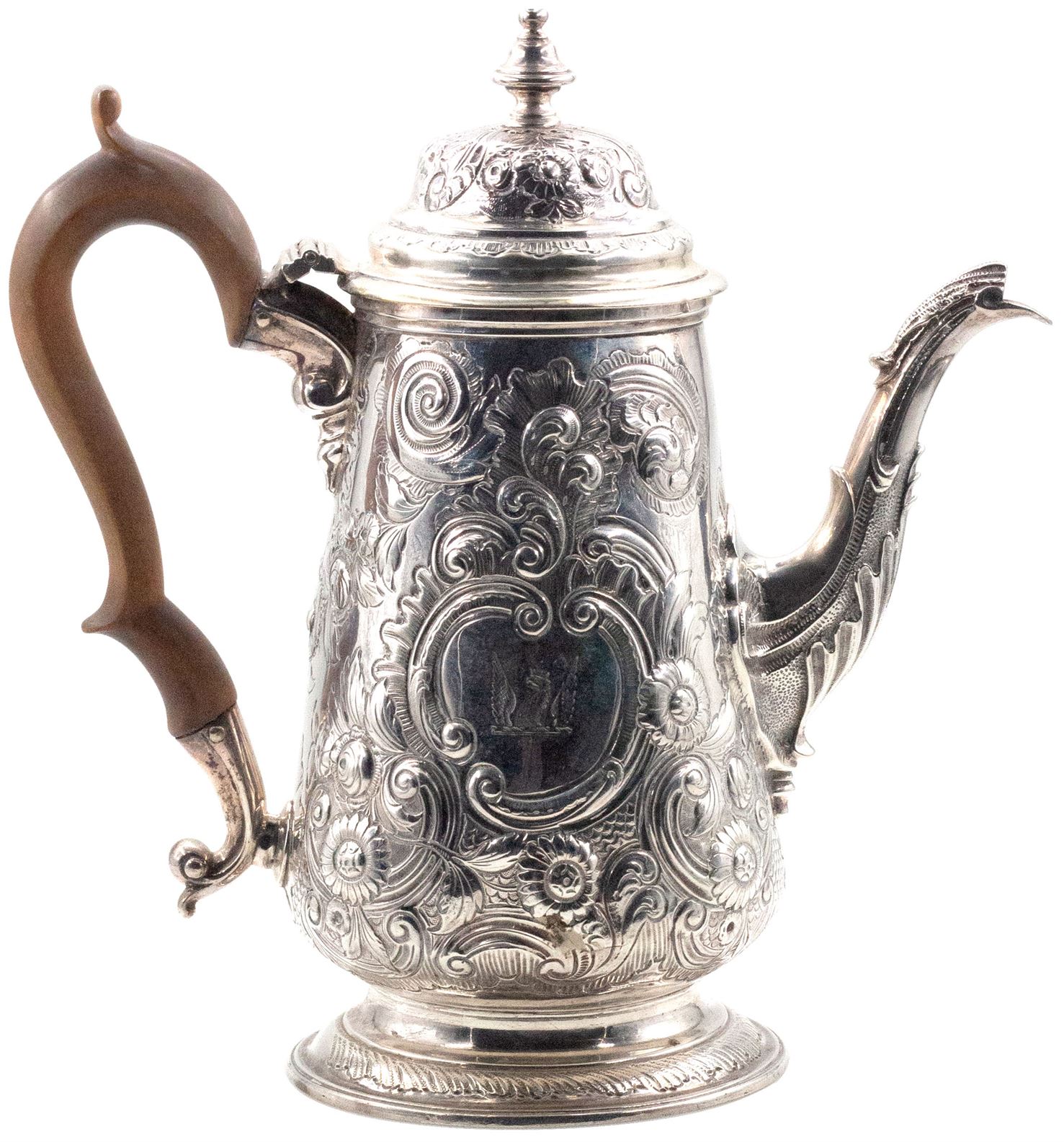 Great Britain, Georgian Silver Teapot, 1770, VGC