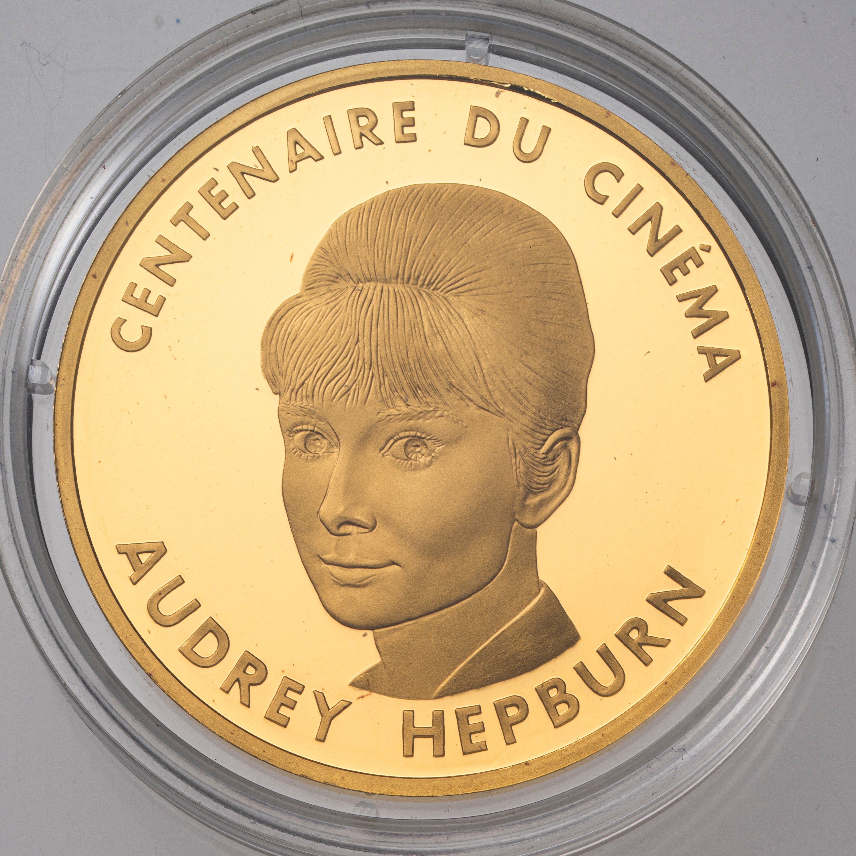 フランス-France. 映画100周年記念 金貨3種揃プルーフセット 1994年