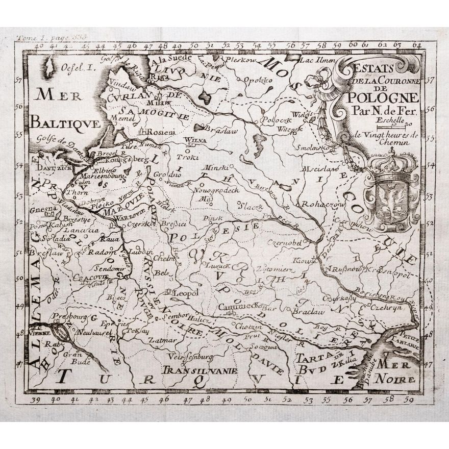 Nicolas de Fer | Estats de la Couronne de Pologne