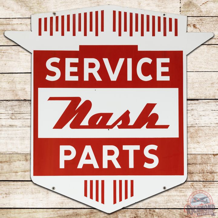 Nash Service Parts Die Cut DSP Sign - 9C & 8.75