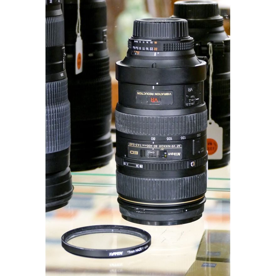 Nikon AF VR-Nikkor 80-400mm 1:4.5-5.6D Lens