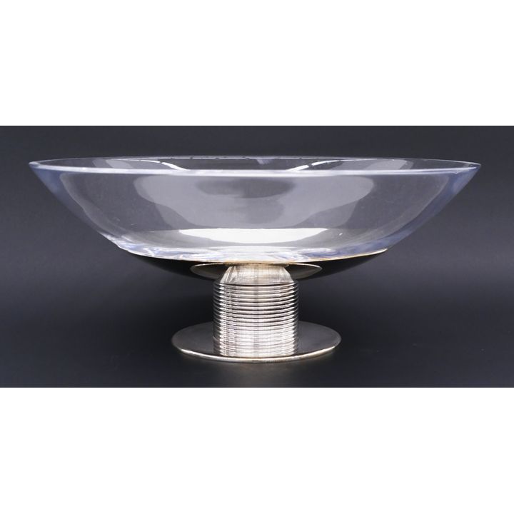 Christofle K+T Crystal Centerpiece Bowl