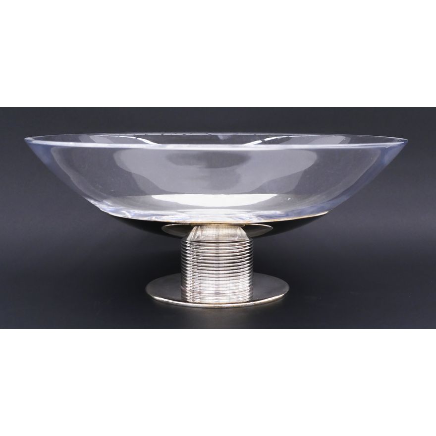 Christofle K+T Crystal Centerpiece Bowl